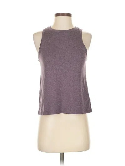 Pre-owned Athleta Sleeveless T-shirt In Purple