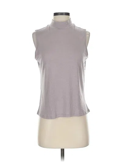 Pre-owned Athleta Sleeveless T-shirt In Purple