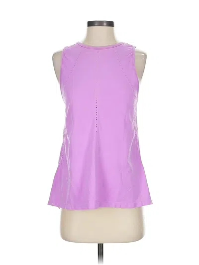 Pre-owned Athleta Sleeveless T-shirt In Purple