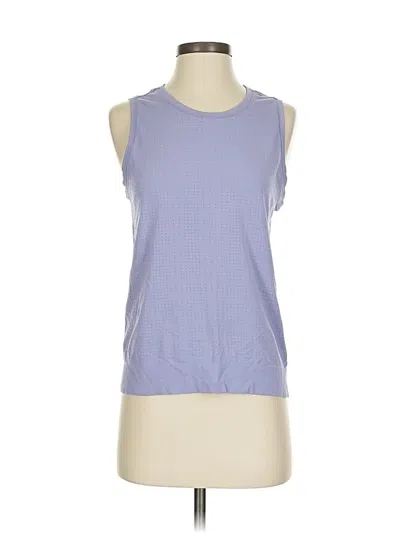 Pre-owned Athleta Sleeveless T-shirt In Purple