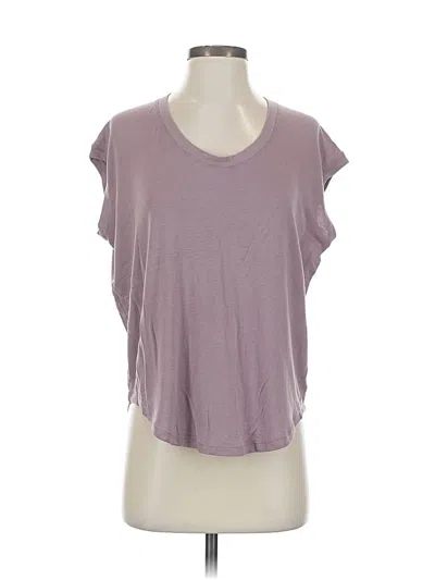 Pre-owned Athleta Sleeveless T-shirt In Purple