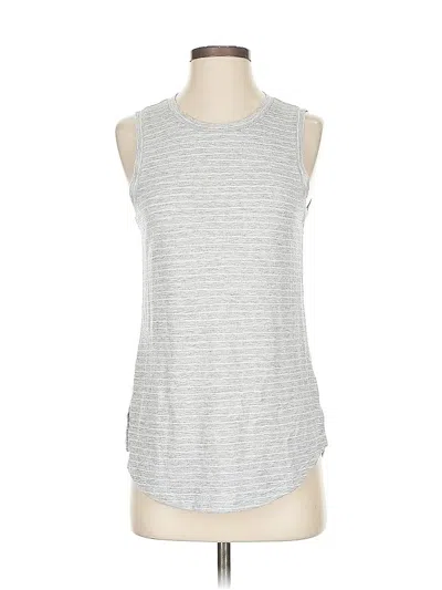 Pre-owned Athleta Sleeveless T-shirt In Silver