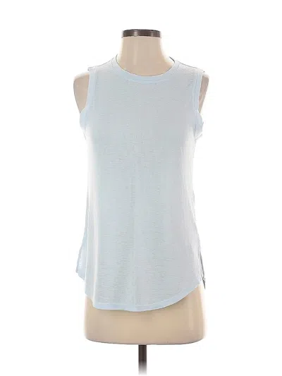 Pre-owned Athleta Sleeveless T-shirt In Silver