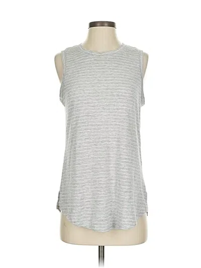 Pre-owned Athleta Sleeveless T-shirt In Silver