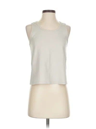 Pre-owned Athleta Sleeveless T-shirt In Silver