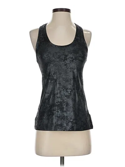Pre-owned Athleta Sleeveless Top Black Halter Neckline Tops