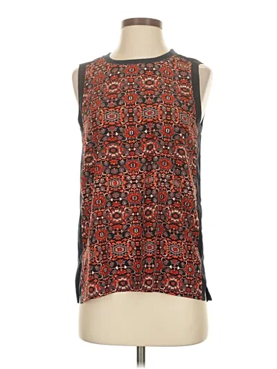 Pre-owned Athleta Sleeveless Top Black High Neck Tops