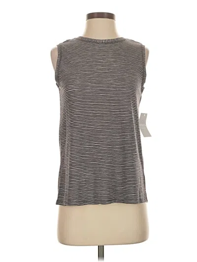 Athleta Sleeveless Top Gray Boatneck Tops
