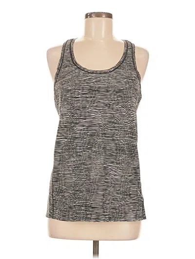 Pre-owned Athleta Sleeveless Top Gray Scoop Neck Tops