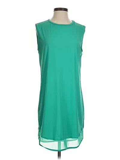 Pre-owned Athleta Sleeveless Top Green Boatneck Tops