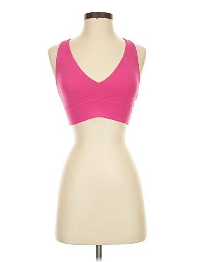 Pre-owned Athleta Sleeveless Top Pink Sweetheart Neckline Tops