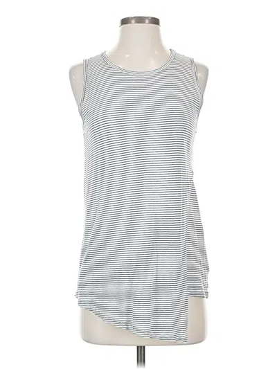 Pre-owned Athleta Sleeveless Top Silver Boatneck Tops