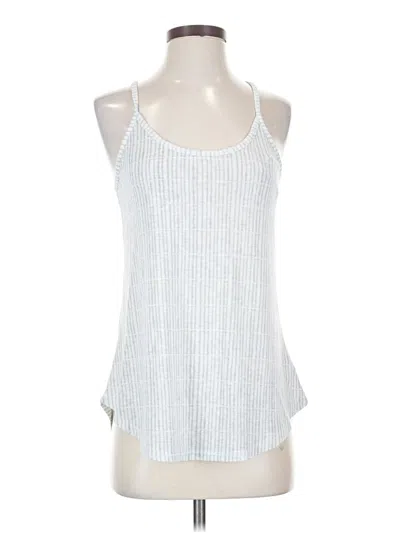 Pre-owned Athleta Sleeveless Top Silver Halter Neckline Tops