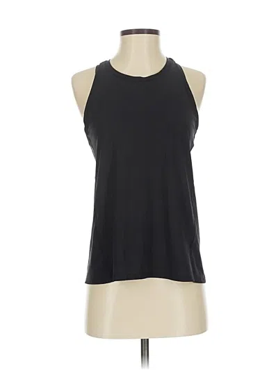 Pre-owned Athleta Sleeveless T-shirt In Black