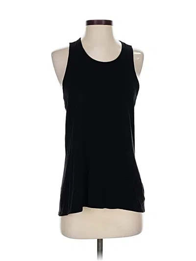Pre-owned Athleta Sleeveless T-shirt In Black