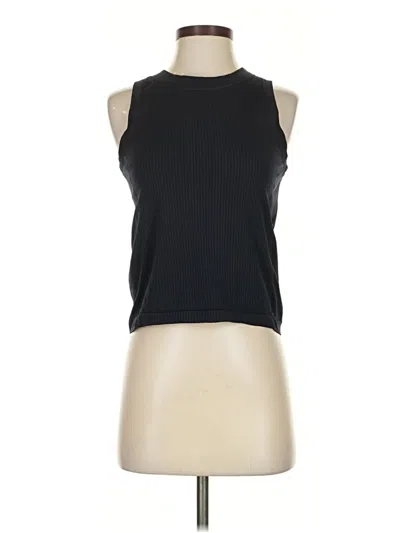 Pre-owned Athleta Sleeveless T-shirt In Black