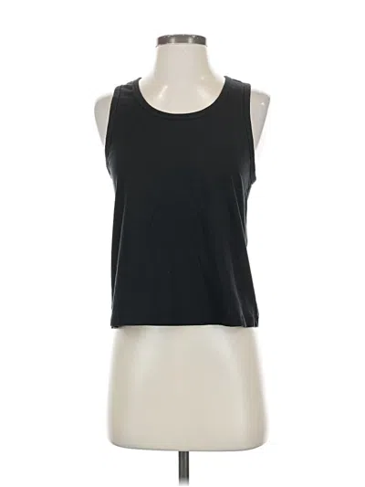 Pre-owned Athleta Sleeveless T-shirt In Black