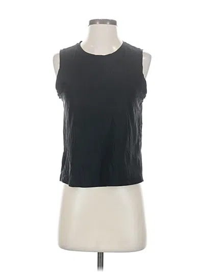 Pre-owned Athleta Sleeveless T-shirt In Black