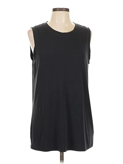 Pre-owned Athleta Sleeveless T-shirt In Black