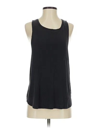 Pre-owned Athleta Sleeveless T-shirt In Black