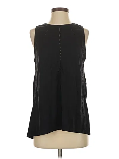Pre-owned Athleta Sleeveless T-shirt In Black