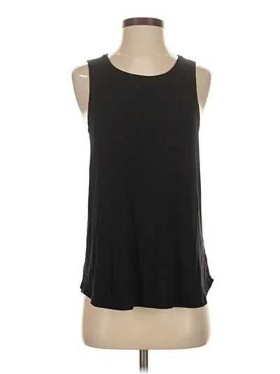 Pre-owned Athleta Sleeveless T-shirt In Black