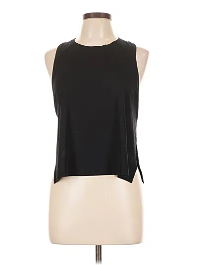 Pre-owned Athleta Sleeveless T-shirt In Black