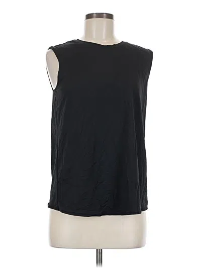 Pre-owned Athleta Sleeveless T-shirt In Black
