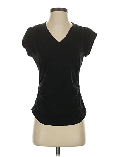 Pre-owned Athleta Sleeveless T-shirt In Black