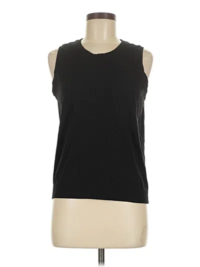 Pre-owned Athleta Sleeveless T-shirt In Black