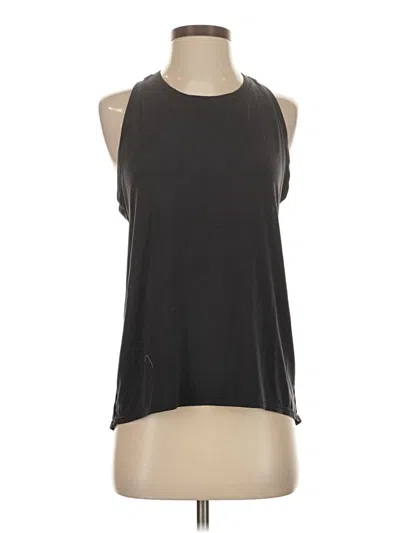 Pre-owned Athleta Sleeveless T-shirt In Black