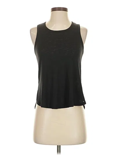 Pre-owned Athleta Sleeveless T-shirt In Black