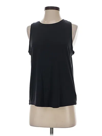 Pre-owned Athleta Sleeveless T-shirt In Black