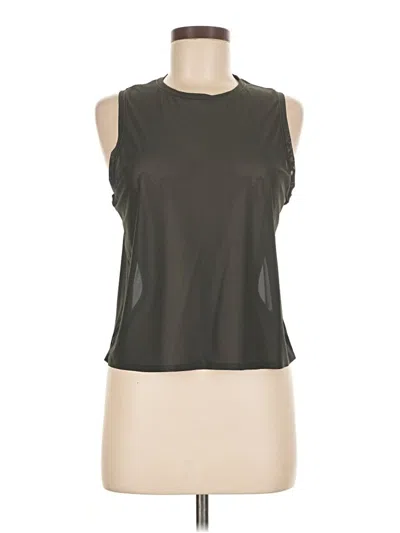 Pre-owned Athleta Sleeveless T-shirt In Black