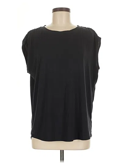 Pre-owned Athleta Sleeveless T-shirt In Black
