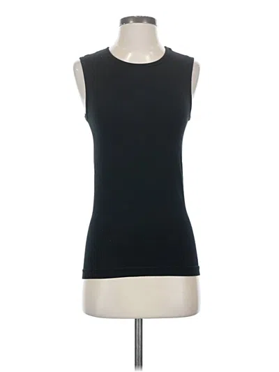 Pre-owned Athleta Sleeveless T-shirt In Black