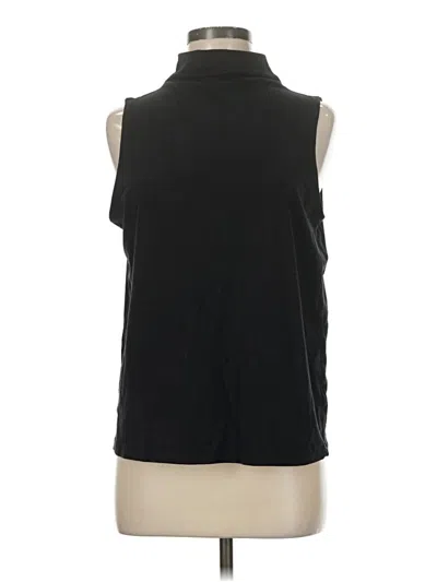Pre-owned Athleta Sleeveless T-shirt In Black
