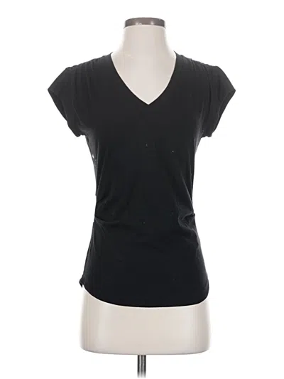 Pre-owned Athleta Sleeveless T-shirt In Black