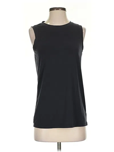 Pre-owned Athleta Sleeveless T-shirt In Black