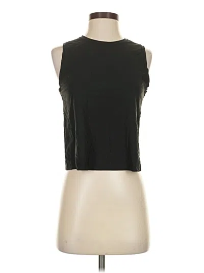 Pre-owned Athleta Sleeveless T-shirt In Black