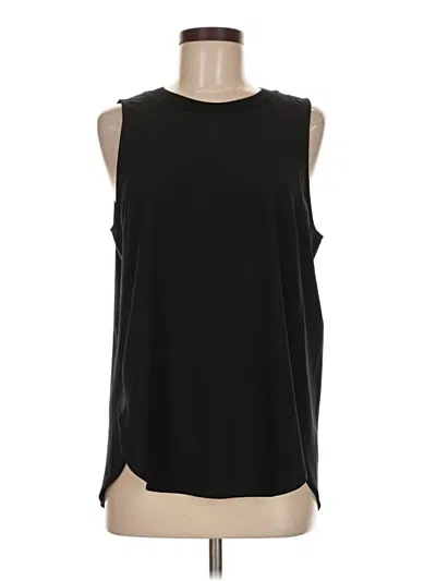 Pre-owned Athleta Sleeveless T-shirt In Black