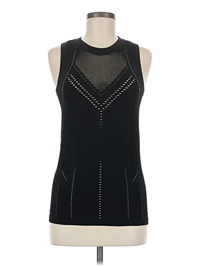 Pre-owned Athleta Sleeveless T-shirt In Black