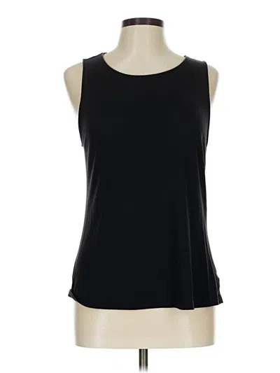 Pre-owned Athleta Sleeveless T-shirt In Black