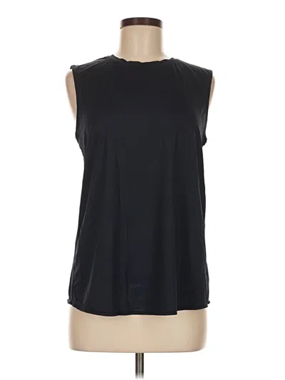 Pre-owned Athleta Sleeveless T-shirt In Black