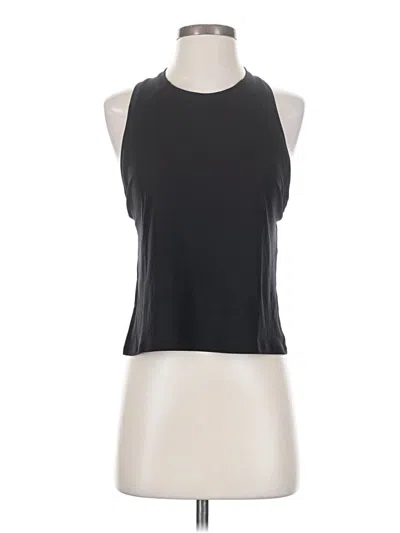 Pre-owned Athleta Sleeveless T-shirt In Black