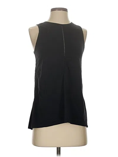 Pre-owned Athleta Sleeveless T-shirt In Black