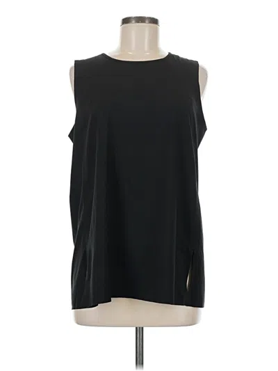 Pre-owned Athleta Sleeveless T-shirt In Black