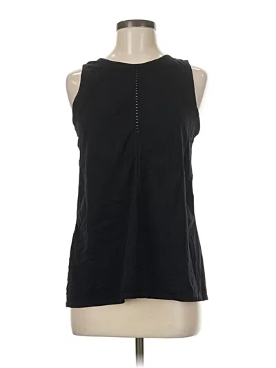 Pre-owned Athleta Sleeveless T-shirt In Black
