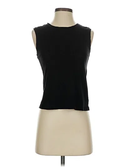 Pre-owned Athleta Sleeveless T-shirt In Black