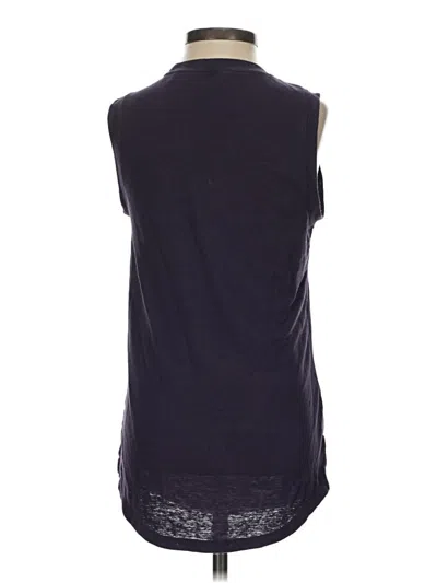 Pre-owned Athleta Sleeveless T-shirt In Black
